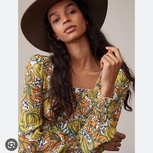Anthropologie Pilcro The Rayna Relaxed Buttondown S